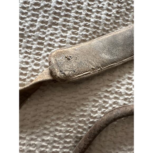 Calleen Cordero Leather Suede Brown Tan‎ Satchel Purse Bag Slouchy - Picture 9 of 9